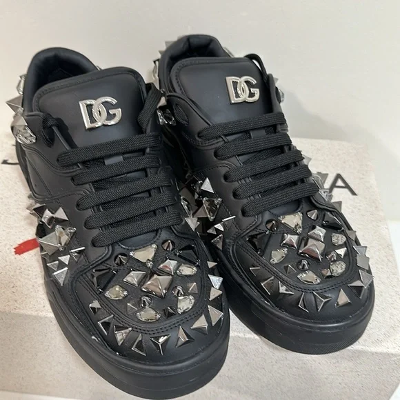 Dolce & Gabbana | Shoes | Dolce Gabbana Roma Studded Gem